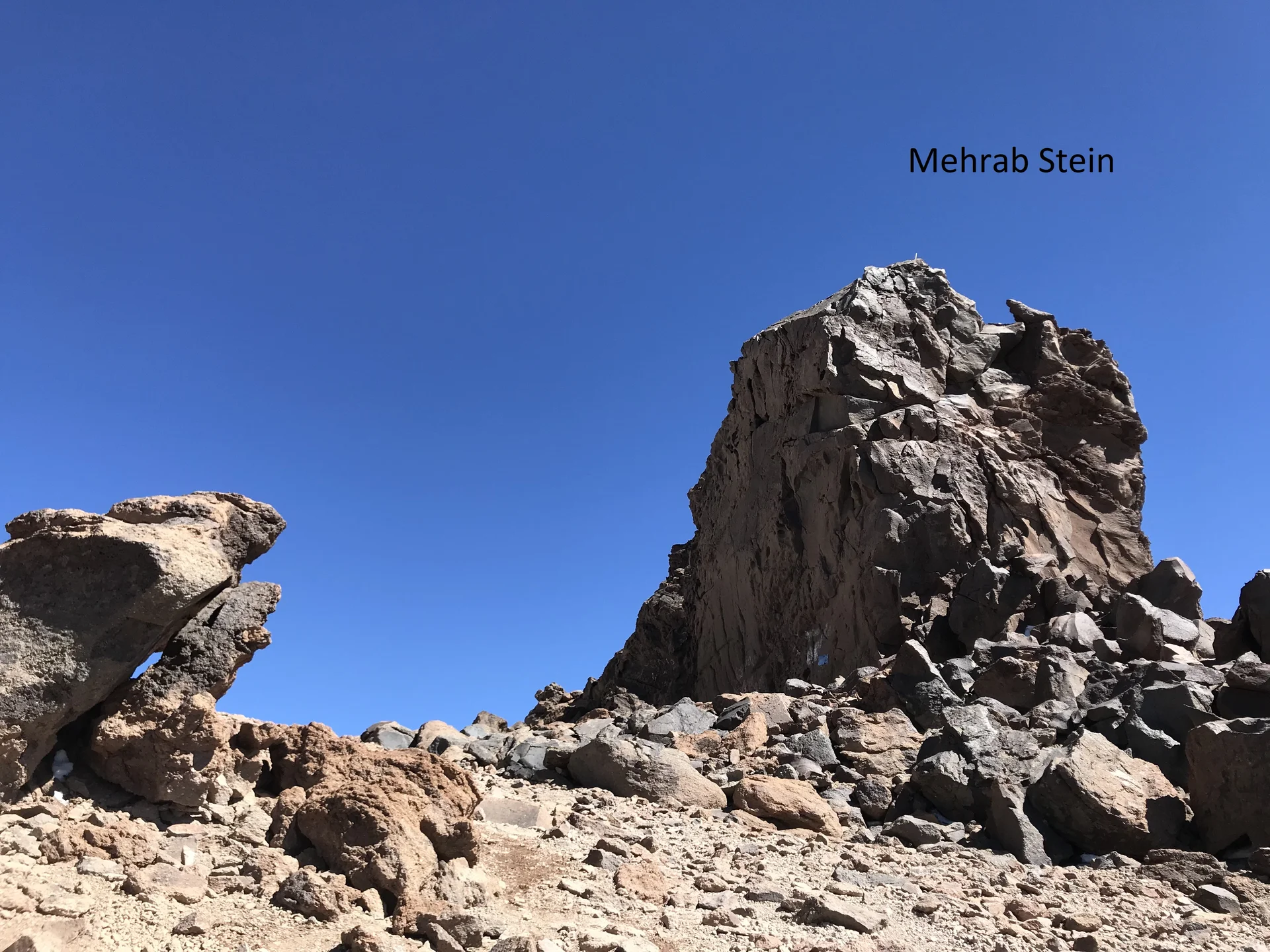 Mehrab Stein | © Bergfreunde München