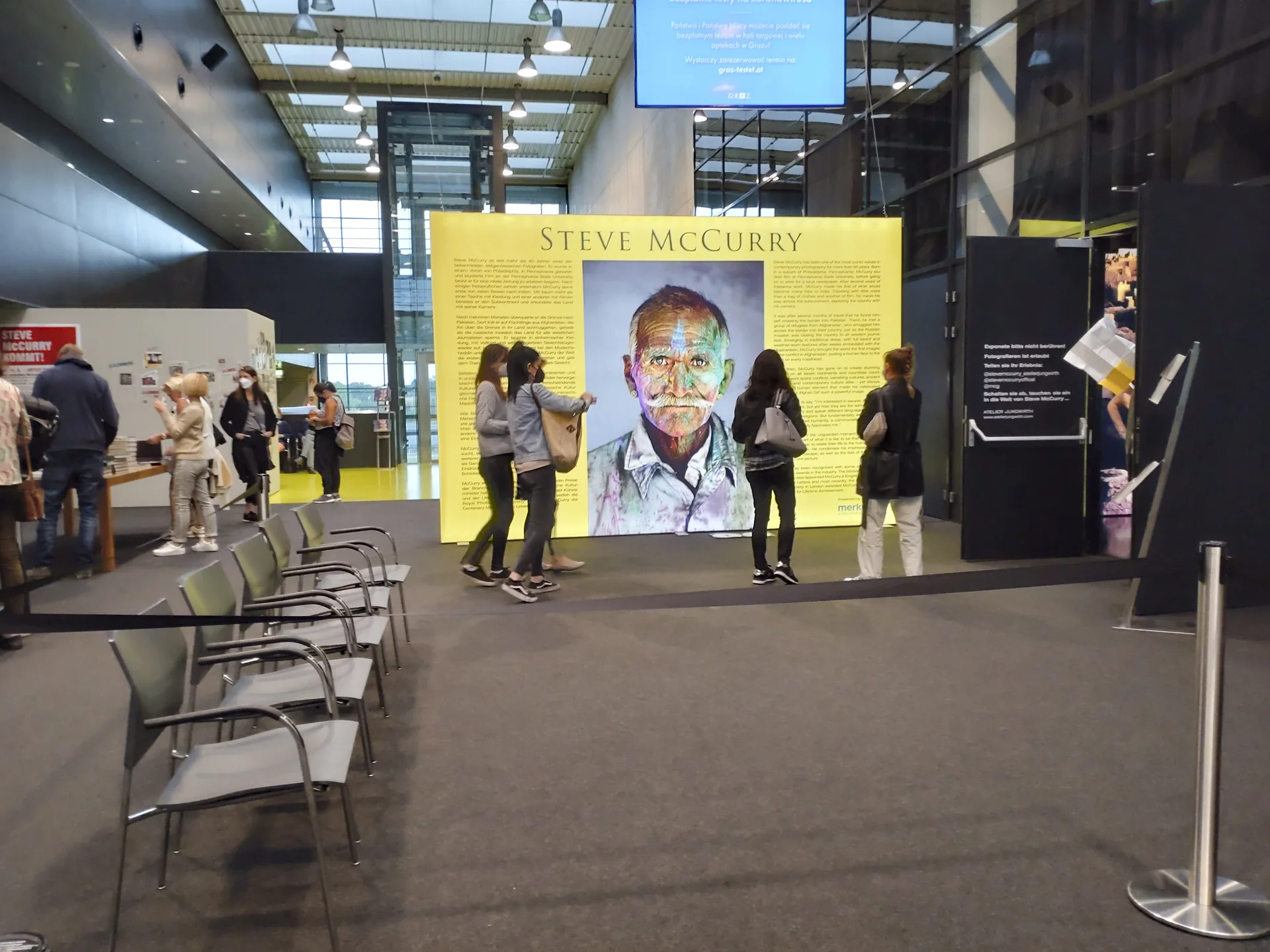 Graz, Messehalle, Steve McCurry | © Bergfreunde München