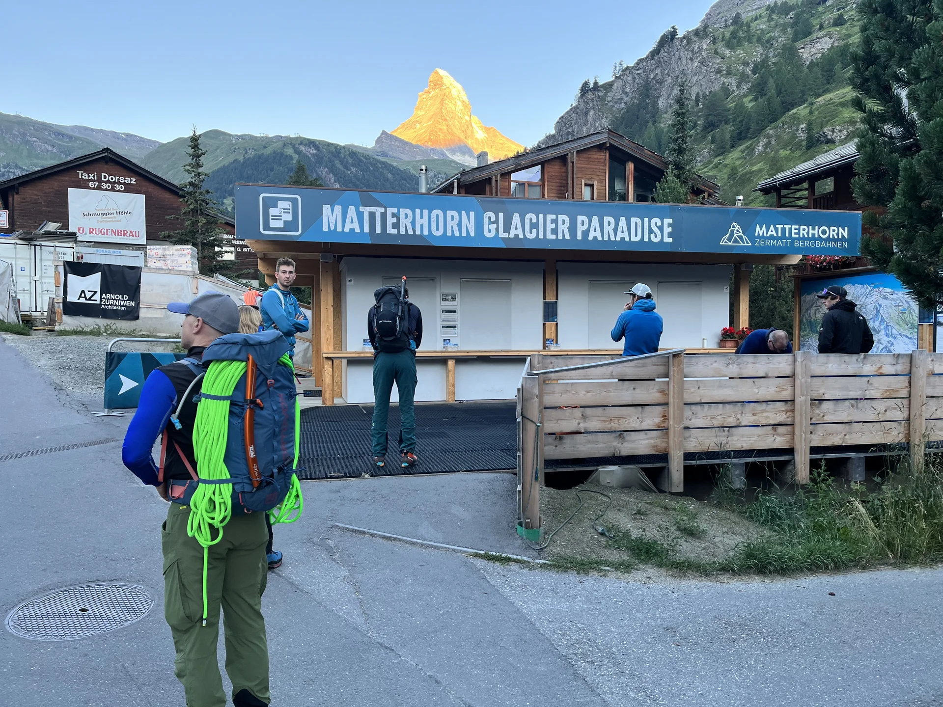 Zermatt-Liftkasse z. Kl.Matterhorn | © Bergfreunde München