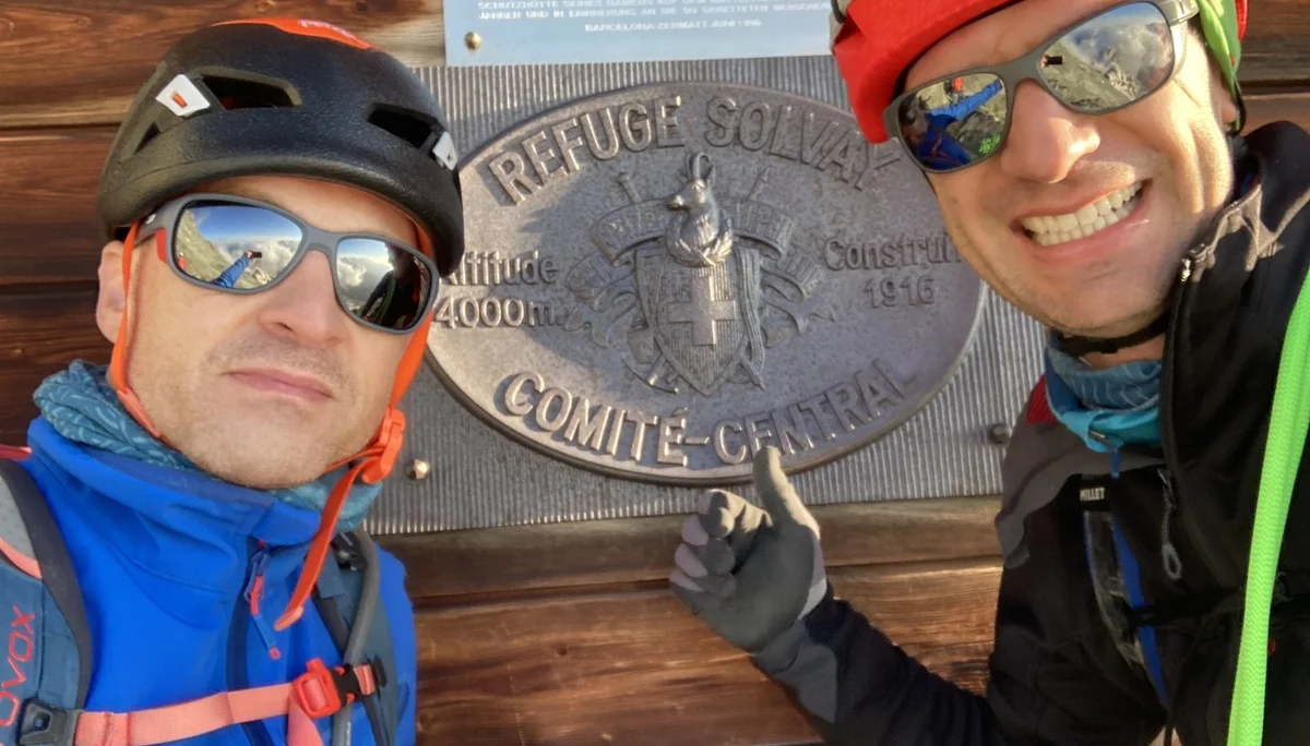 Am Matterhorn auf 4000 hm am Solvay Biwak  | © Bergfreunde München