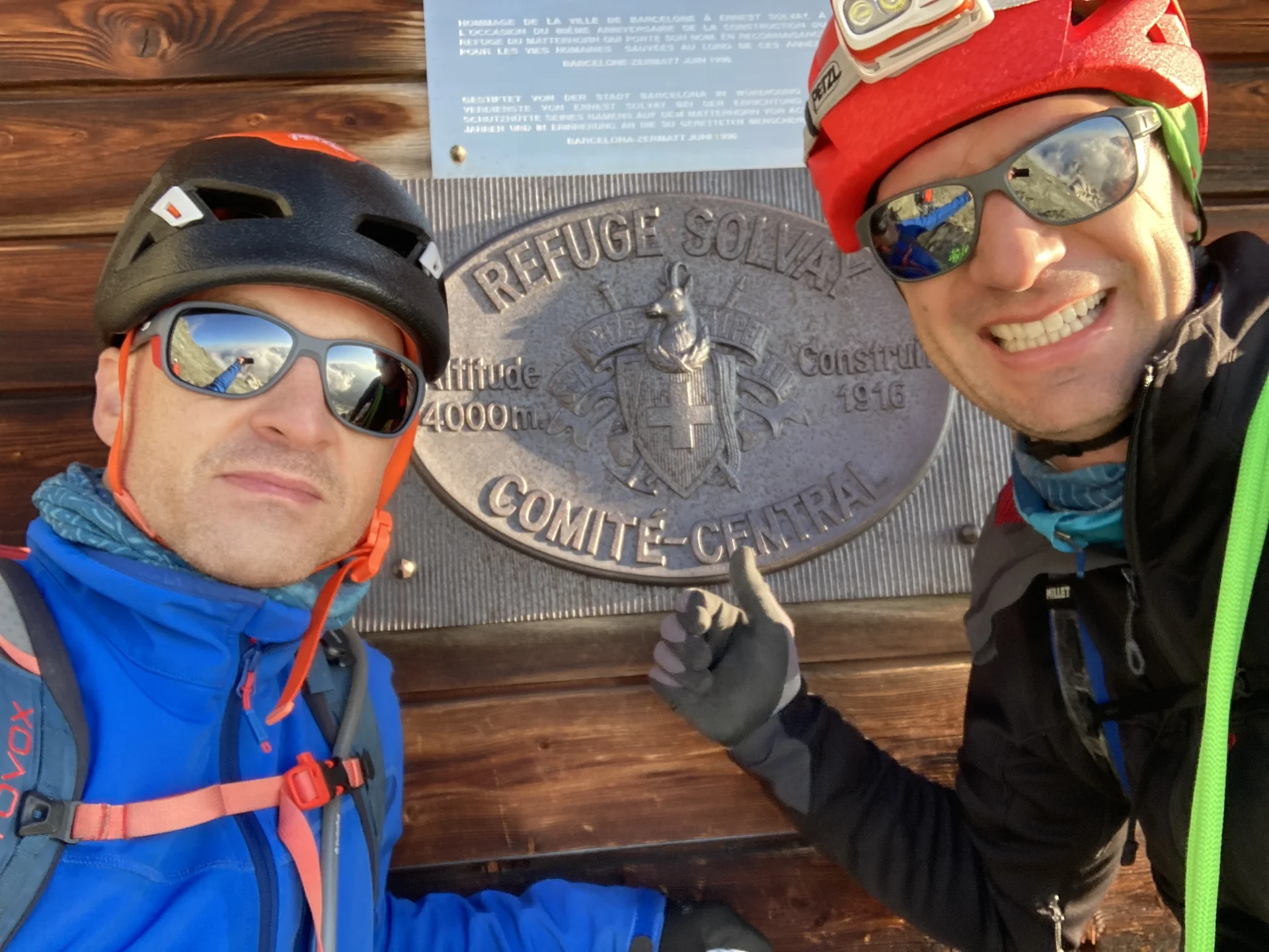 Am Matterhorn auf 4000 hm am Solvay Biwak  | © Bergfreunde München