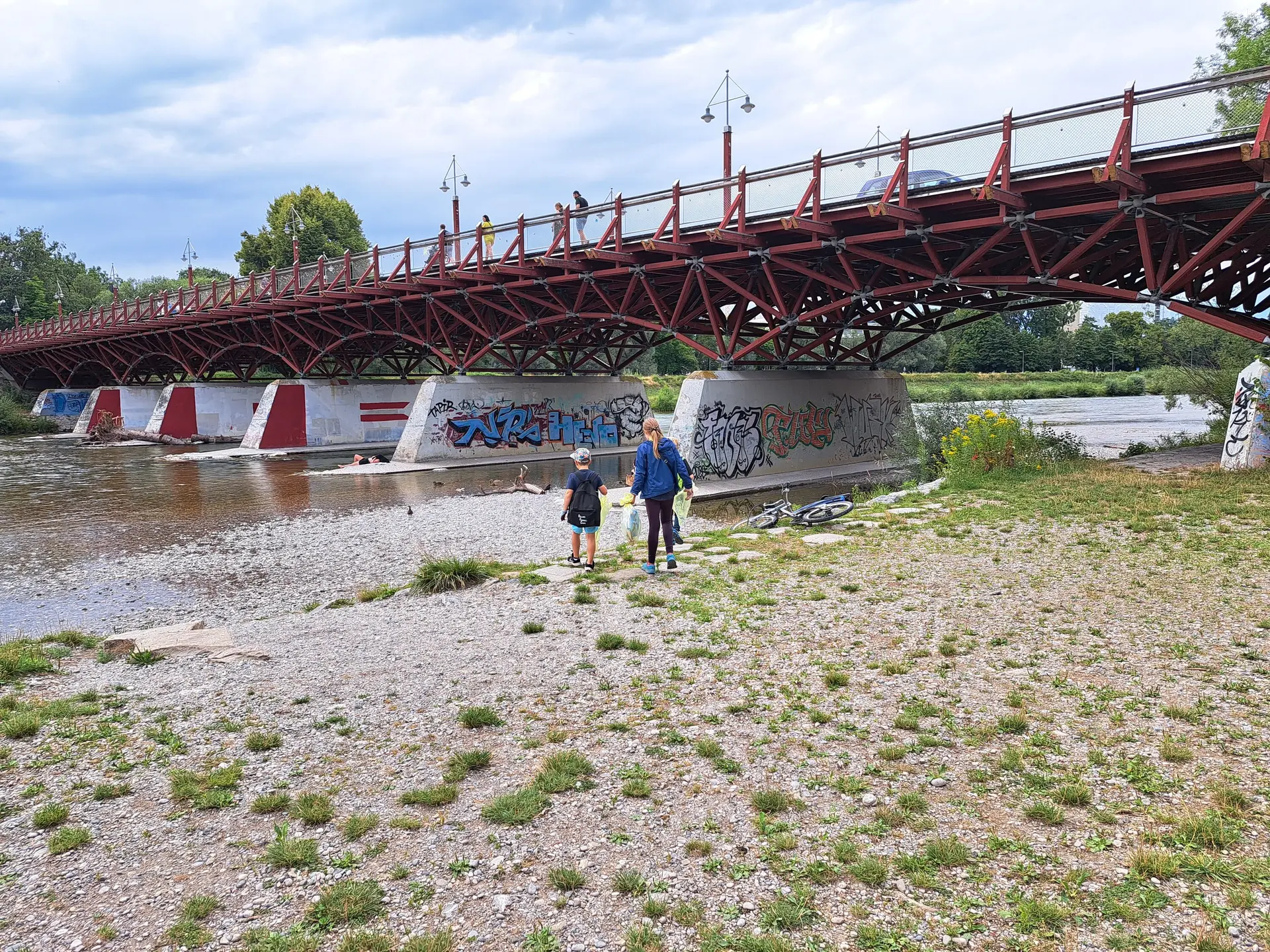 Rama dama an der Isar | © Bergfreunde München/TAN