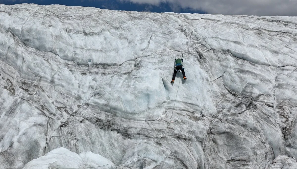 Markus R. beim Vorstieg | © Bergfreunde-Muenchen BHS