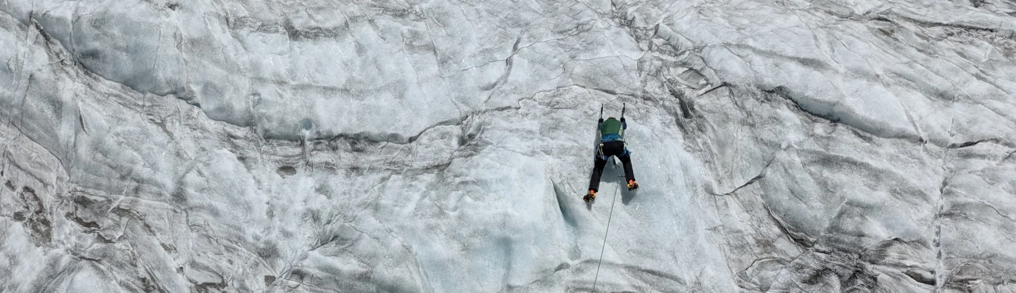 Markus R. beim Vorstieg | © Bergfreunde-Muenchen BHS