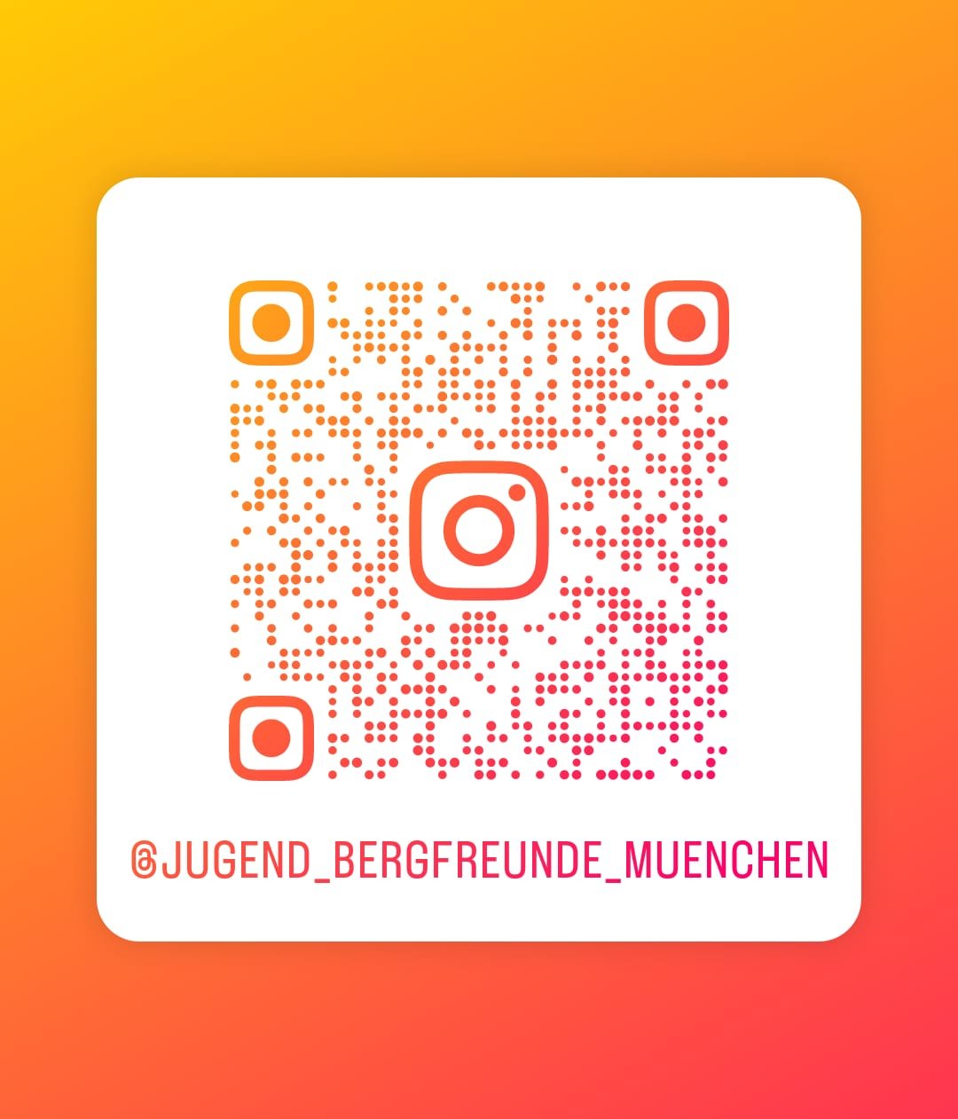 Link zu Instagram Jugend Bergfreunde München | © Bergfreunde München/TAN