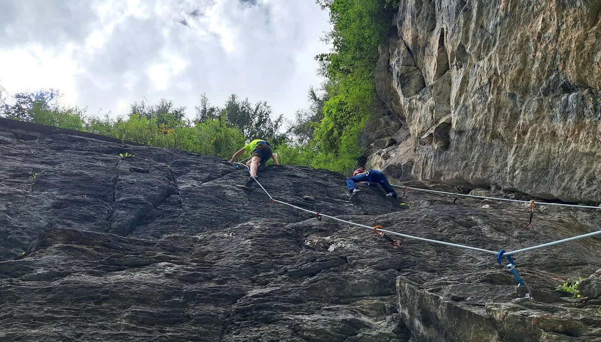 Klettern in Allitz | © Bergfreunde München/TAN