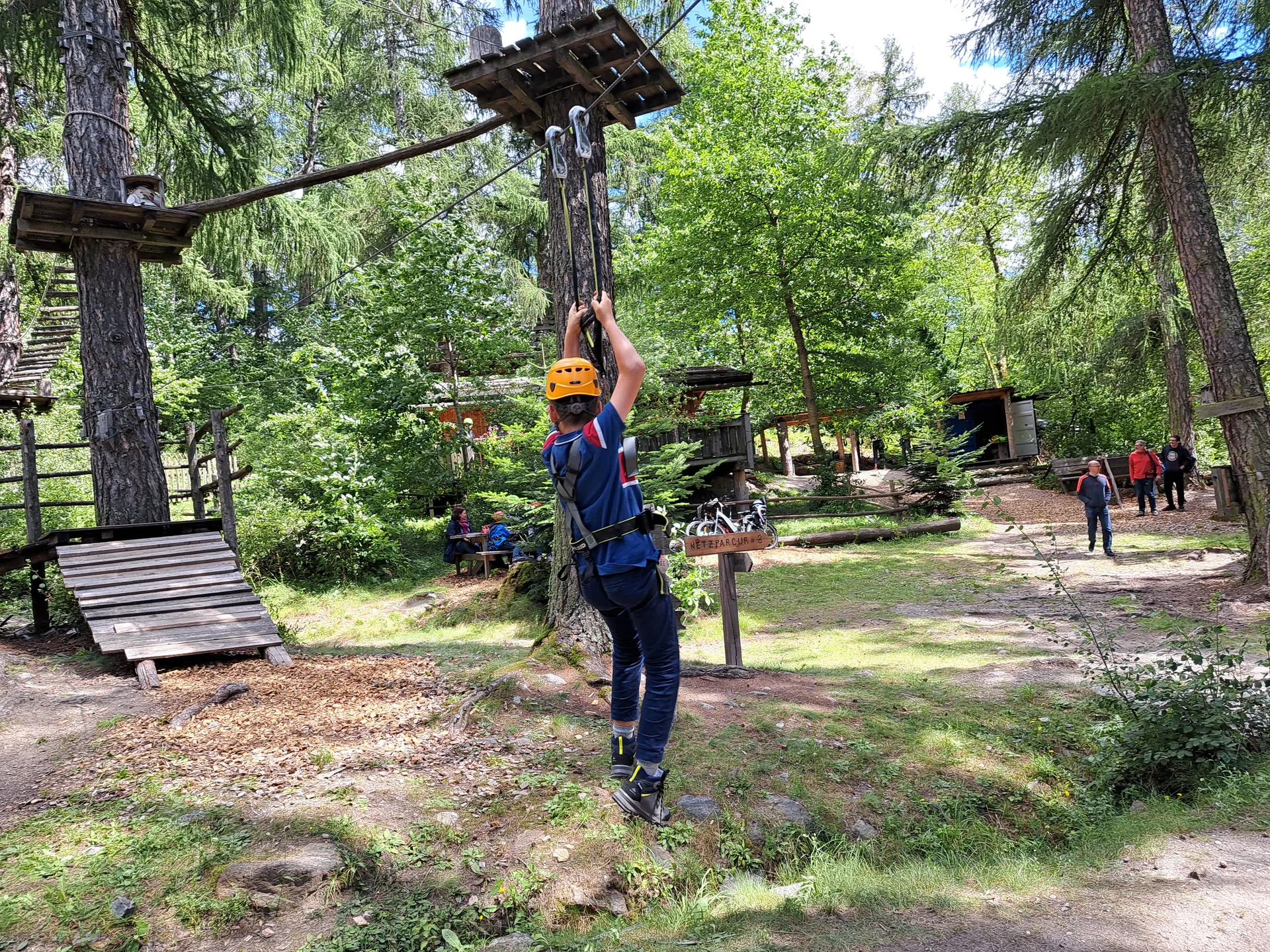 Hochseilgarten Allitz | © Bergfreunde München/TAN