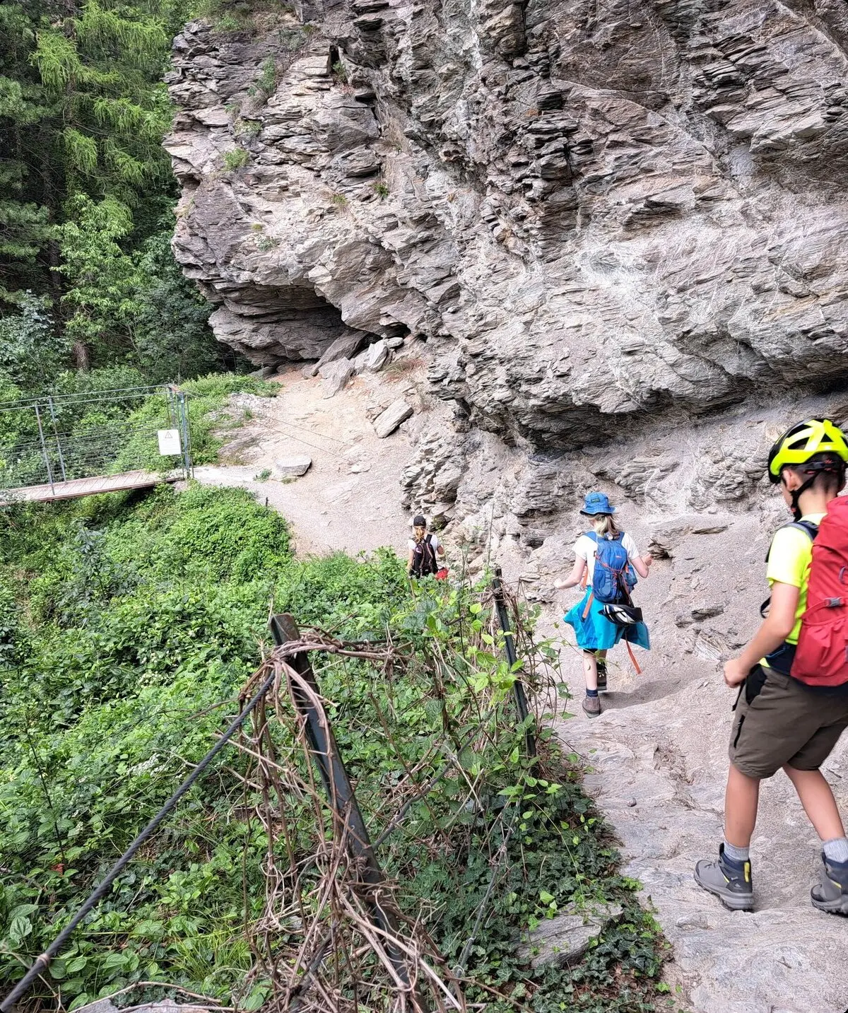 Wanderung zur Hängebrücke | © Bergfreunde München/TAN