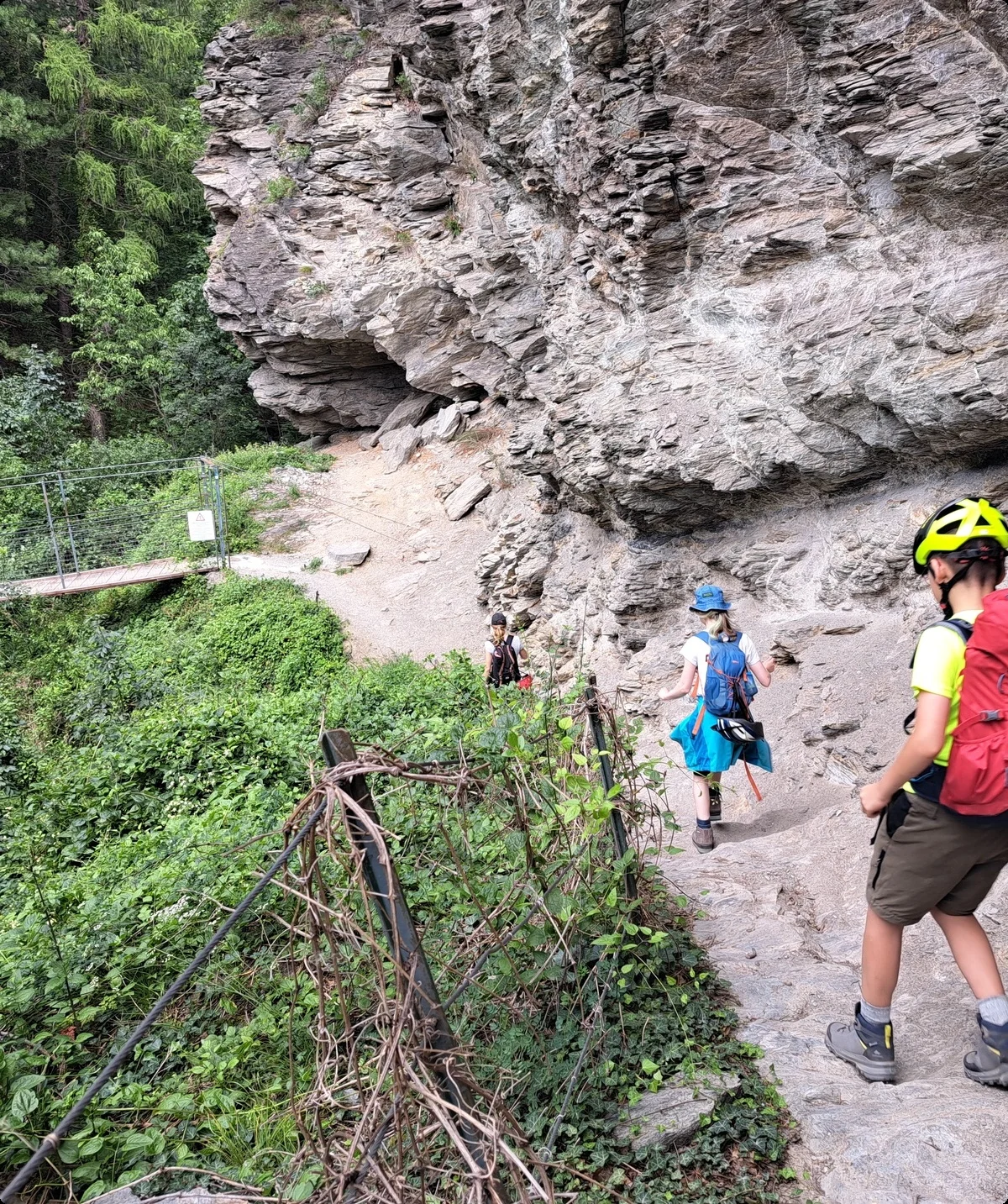Wanderung zur Hängebrücke | © Bergfreunde München/TAN