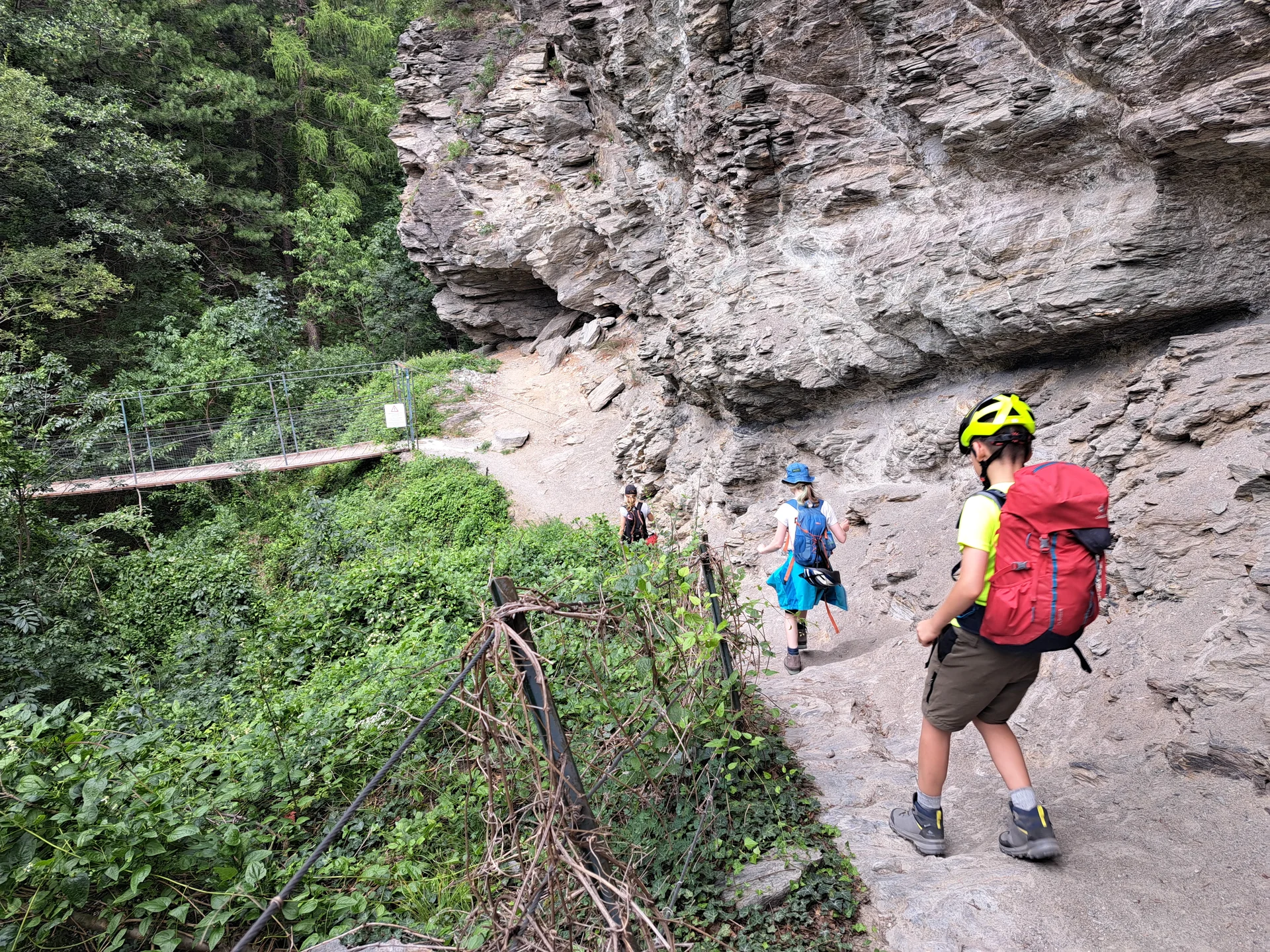 Wanderung zur Hängebrücke | © Bergfreunde München/TAN