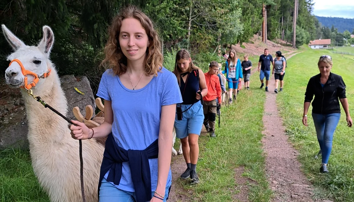 Alpakawanderung | © Bergfreunde München/TAN