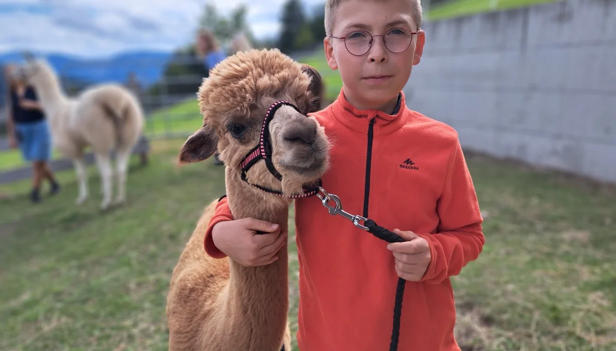 Portrait mit Alpaka 3 | © Bergfreunde München/TAN