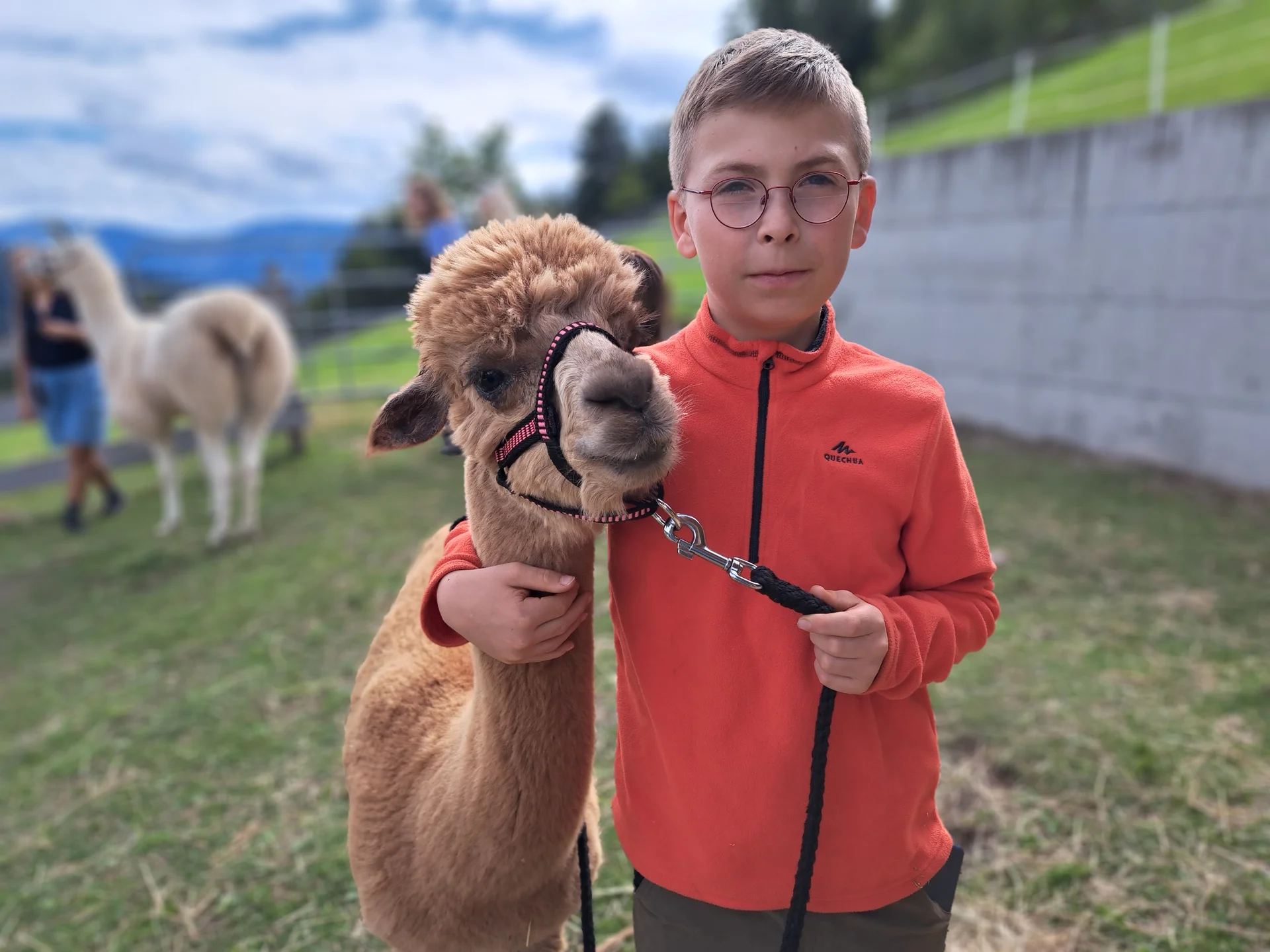 Portrait mit Alpaka 3 | © Bergfreunde München/TAN