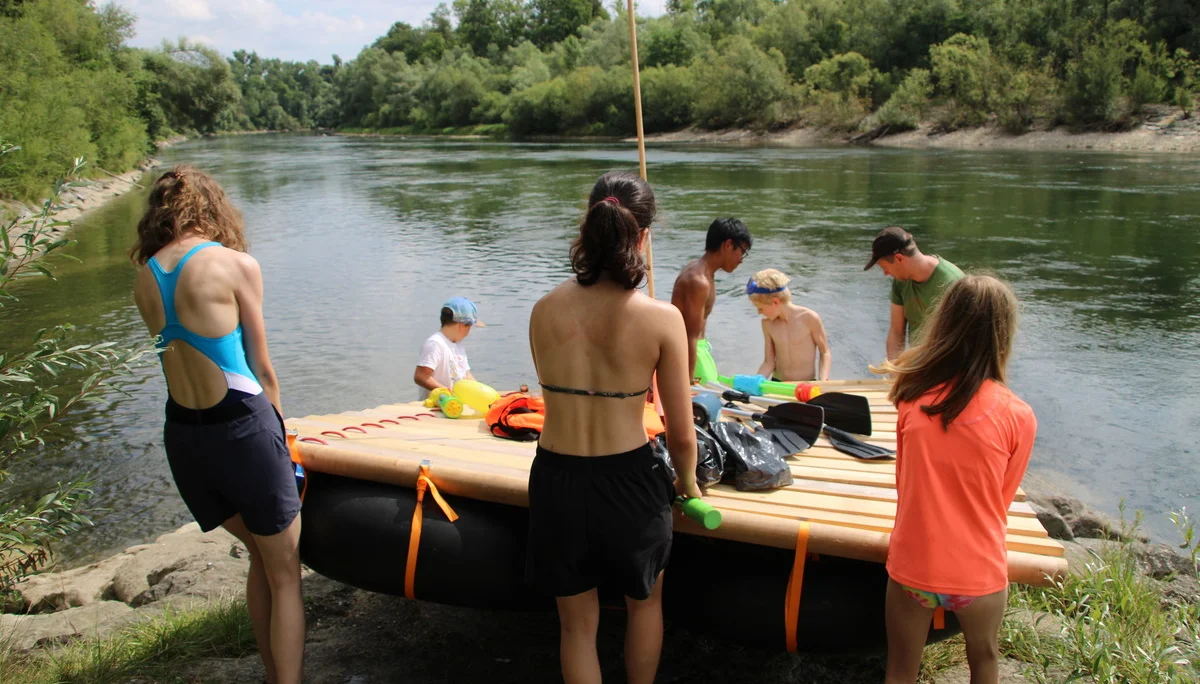 Einstieg in die Traun | © Bergfreunde München / TAN
