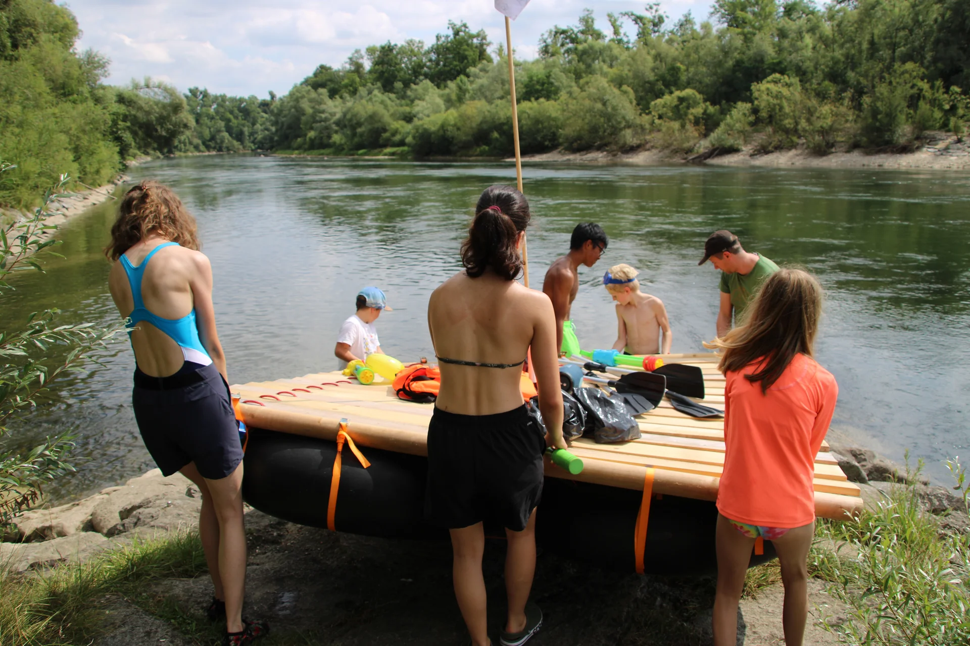 Einstieg in die Traun | © Bergfreunde München / TAN