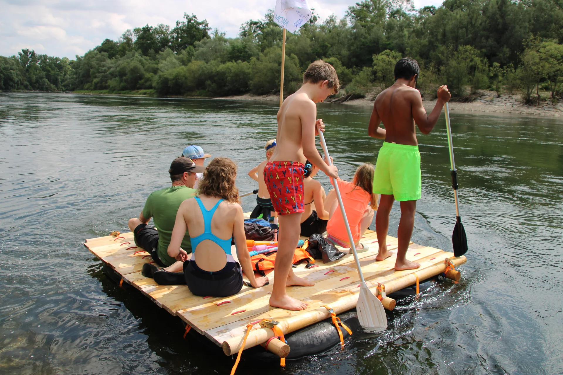 Floßfahrt | © Bergfreunde München / TAN