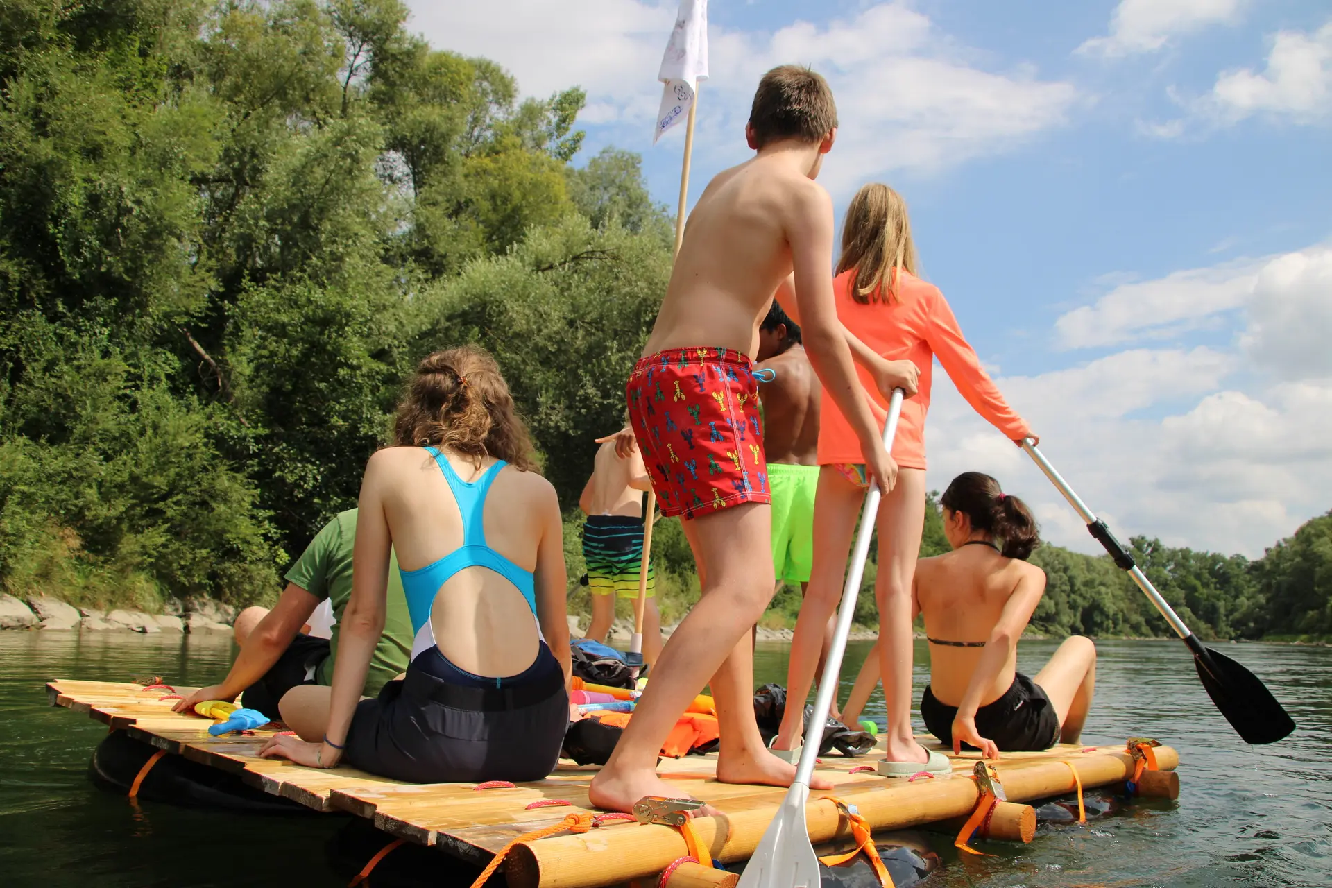 Floßfahrt | © Bergfreunde München / TAN