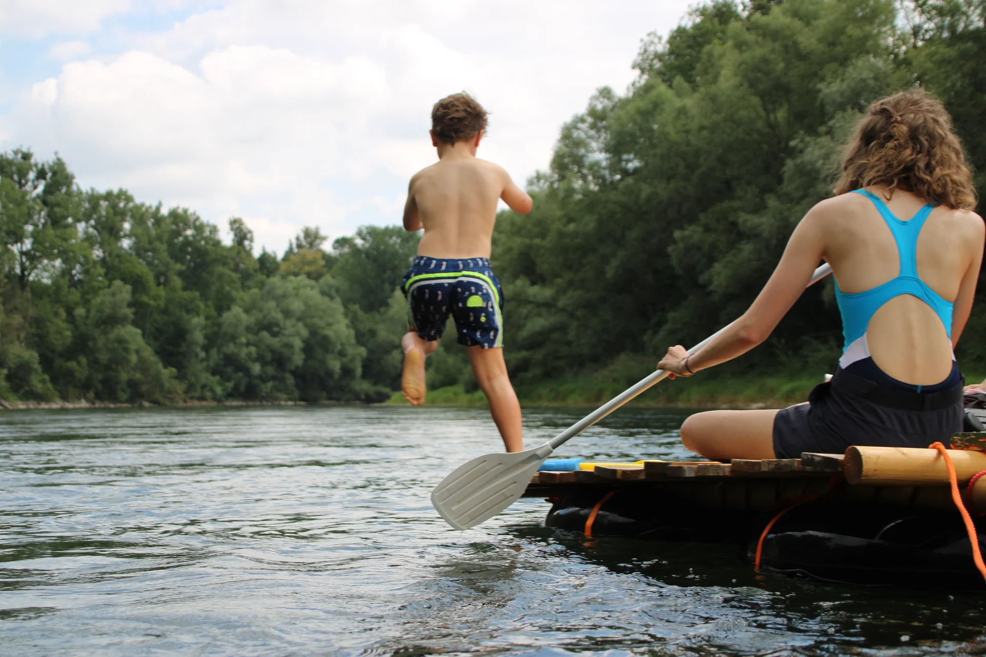 Floßfahrt | © Bergfreunde München / TAN