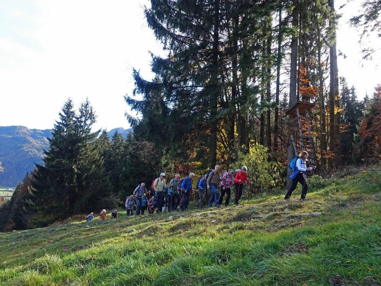 Aufstieg auf der Schipiste | © Bergfreunde München